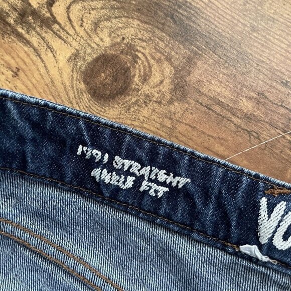 Volcom Womens 1991 Straight Jeans Sz 31 Blue No Stretch Denim Slim Ankle Fit - Picture 12 of 12